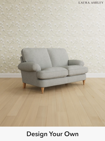 Anneliese/Steel Grey Beaumaris By Laura Ashley (W46837) | £1,300
