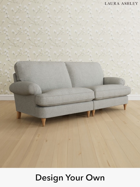 Anneliese/Steel Grey Beaumaris By Laura Ashley (W46837) | £1,600