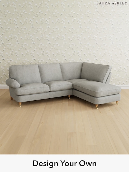 Anneliese/Steel Grey Beaumaris By Laura Ashley (W46837) | £2,450