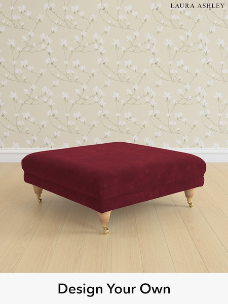 Alwyn Velvet/Burgundy Red Gloucester By Laura Ashley (W46839) | £550