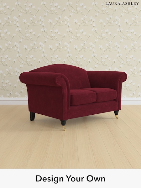 Alwyn Velvet/Burgundy Red Gloucester By Laura Ashley (W46839) | £1,125