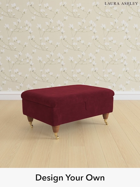 Alwyn Velvet/Burgundy Red Kingston By Laura Ashley (W46841) | £525