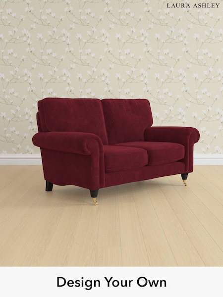 Alwyn Velvet/Burgundy Red Kingston By Laura Ashley (W46841) | £1,125