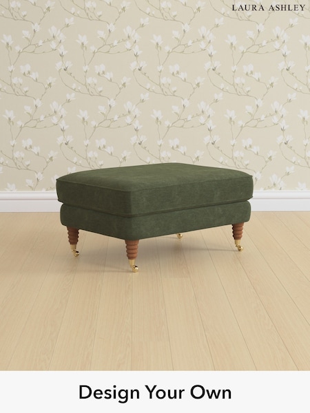 Alwyn Velvet/Ivy Green Havering By Laura Ashley (W46843) | £525