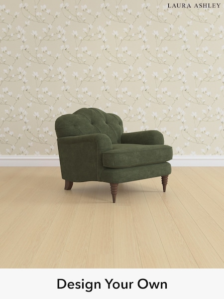 Alwyn Velvet/Ivy Green Havering By Laura Ashley (W46843) | £1,000