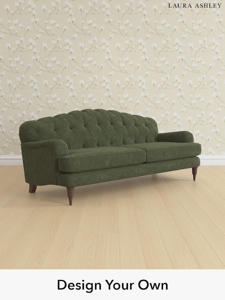 Alwyn Velvet/Ivy Green Havering By Laura Ashley (W46843) | £1,575