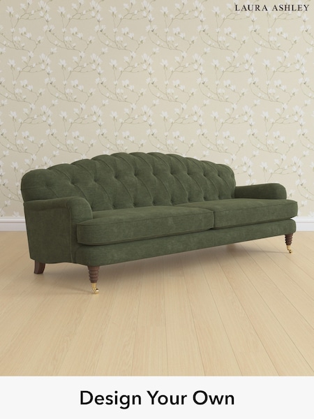 Alwyn Velvet/Ivy Green Havering By Laura Ashley (W46843) | £1,675