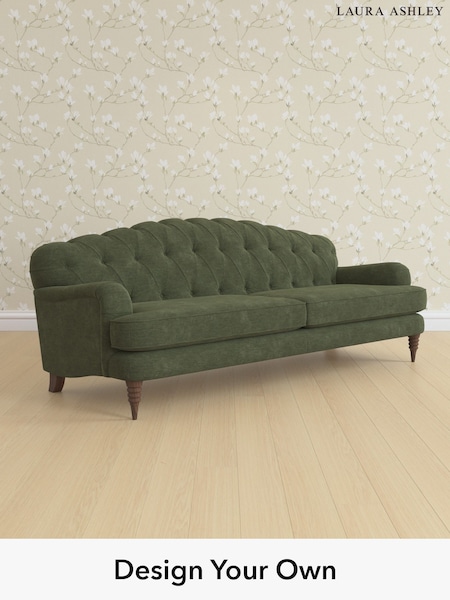 Alwyn Velvet/Ivy Green Havering By Laura Ashley (W46843) | £1,675