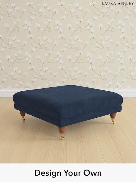 Alwyn Velvet/Midnight Navy Gloucester By Laura Ashley (W46844) | £550