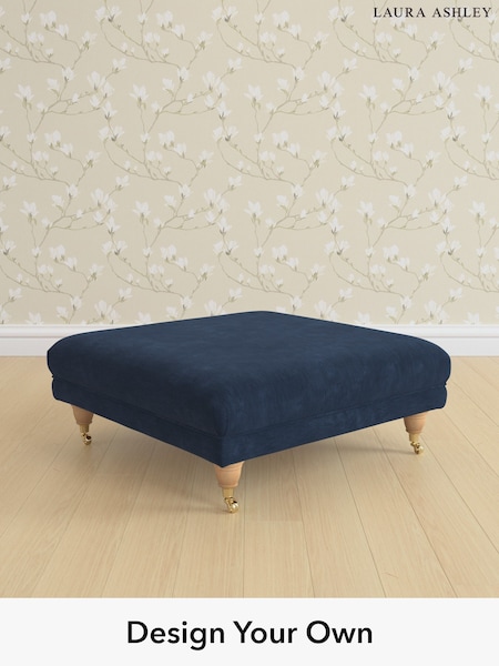 Alwyn Velvet/Midnight Navy Gloucester By Laura Ashley (W46844) | £550