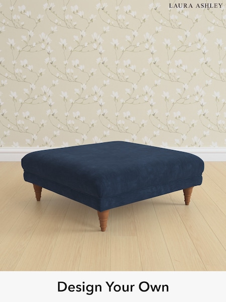 Alwyn Velvet/Midnight Navy Gloucester By Laura Ashley (W46844) | £550