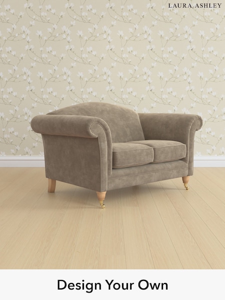 Alwyn Velvet/Truffle Natural Gloucester By Laura Ashley (W46846) | £1,125