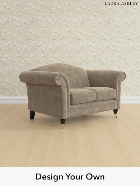 Alwyn Velvet/Truffle Natural Gloucester By Laura Ashley (W46846) | £1,125