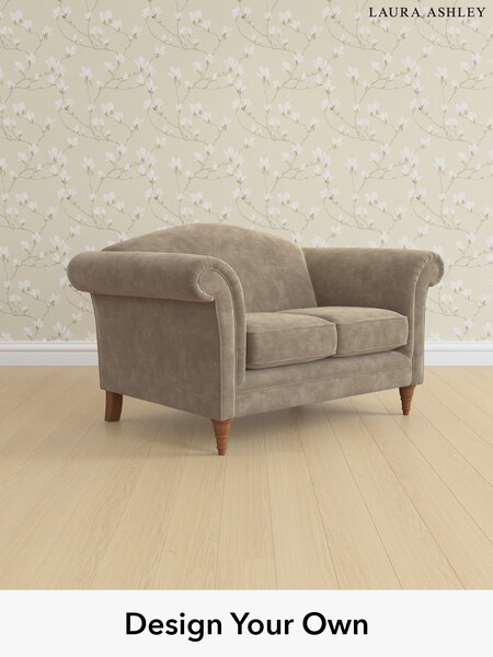 Alwyn Velvet/Truffle Natural Gloucester By Laura Ashley (W46846) | £1,125