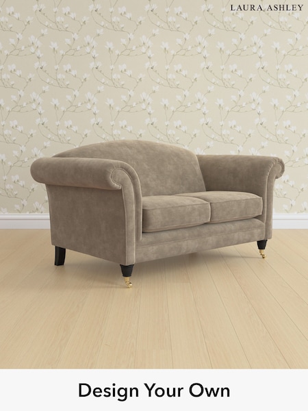 Alwyn Velvet/Truffle Natural Gloucester By Laura Ashley (W46846) | £1,225