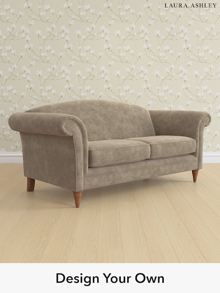 Alwyn Velvet/Truffle Natural Gloucester By Laura Ashley (W46846) | £1,325