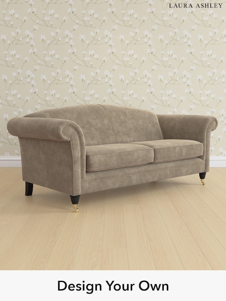 Alwyn Velvet/Truffle Natural Gloucester By Laura Ashley (W46846) | £1,425