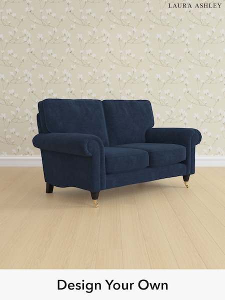 Alwyn Velvet/Midnight Navy Kingston By Laura Ashley (W46849) | £1,125