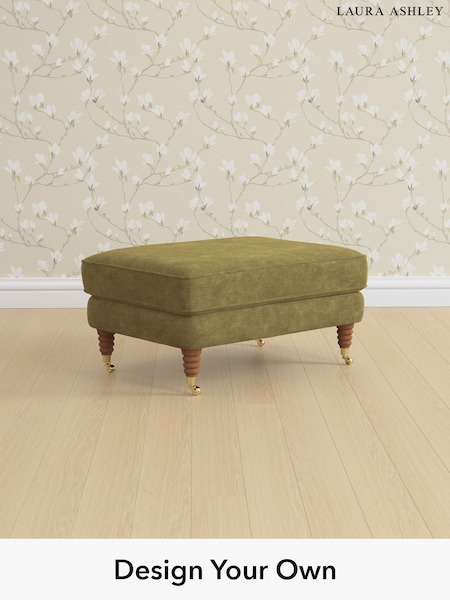 Alwyn Velvet/Olive Green Havering By Laura Ashley (W46851) | £525