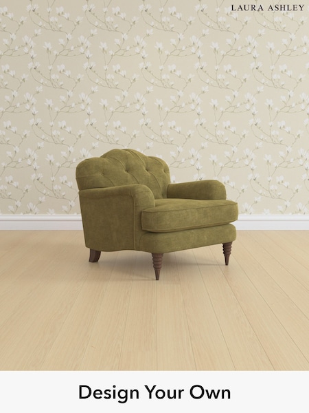Alwyn Velvet/Olive Green Havering By Laura Ashley (W46851) | £1,000