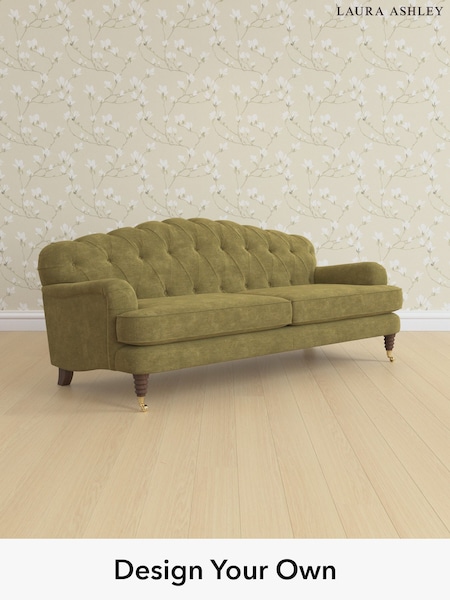 Alwyn Velvet/Olive Green Havering By Laura Ashley (W46851) | £1,575