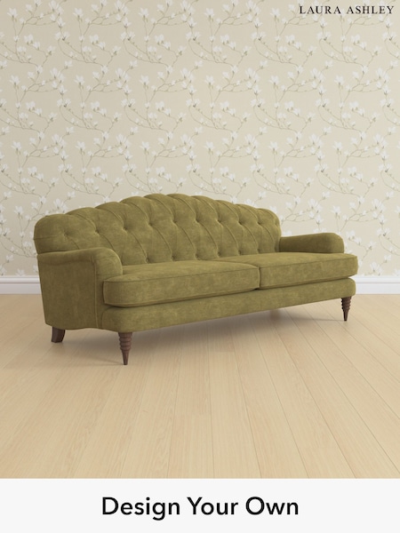 Alwyn Velvet/Olive Green Havering By Laura Ashley (W46851) | £1,575