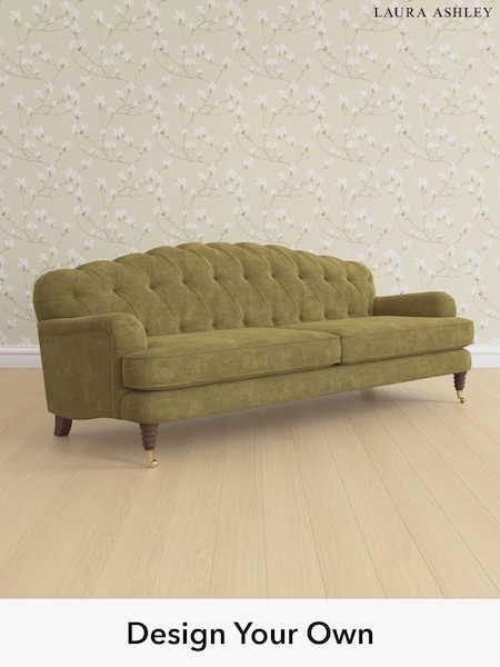 Alwyn Velvet/Olive Green Havering By Laura Ashley (W46851) | £1,675