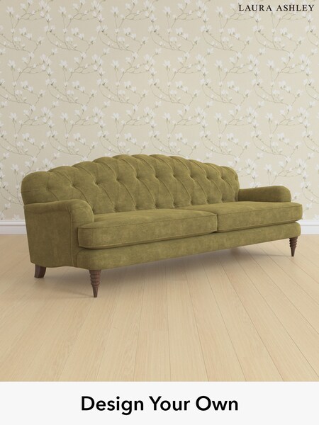 Alwyn Velvet/Olive Green Havering By Laura Ashley (W46851) | £1,675
