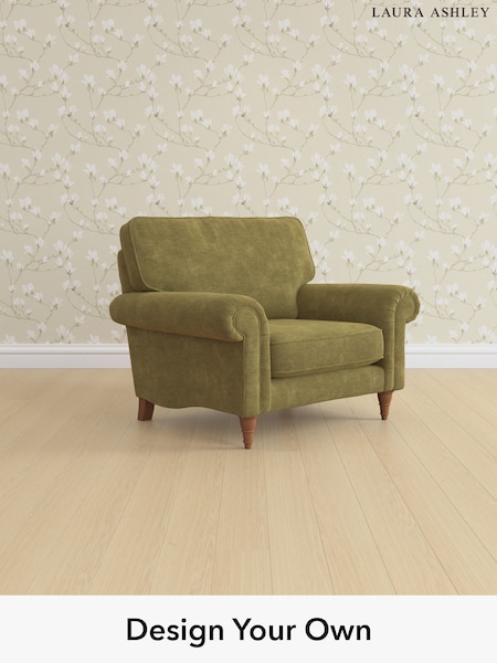 Alwyn Velvet/Olive Green Kingston By Laura Ashley (W46852) | £975