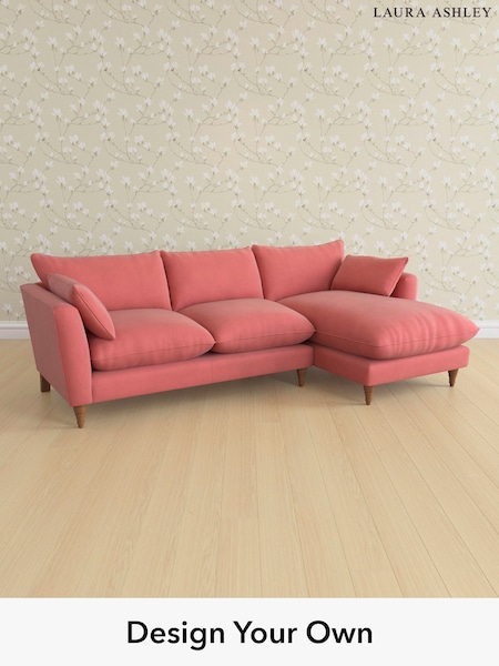 Ailsworth/Old Rose Pink Casterton By Laura Ashley (W46853) | £2,175
