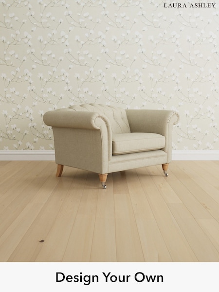Anneliese/Natural Gloucester Button Back By Laura Ashley (W46868) | £1,100
