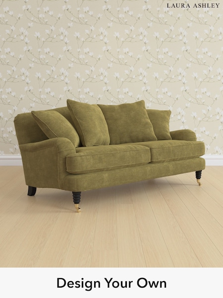 Alwyn Velvet/Olive Green Lynden Scatter Back By Laura Ashley (W46880) | £1,375