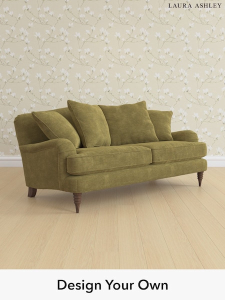 Alwyn Velvet/Olive Green Lynden Scatter Back By Laura Ashley (W46880) | £1,375
