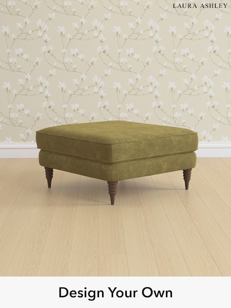 Alwyn Velvet/Olive Green Lynden By Laura Ashley (W46881) | £625