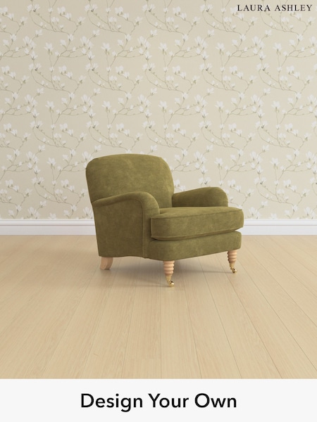 Alwyn Velvet/Olive Green Lynden By Laura Ashley (W46881) | £850