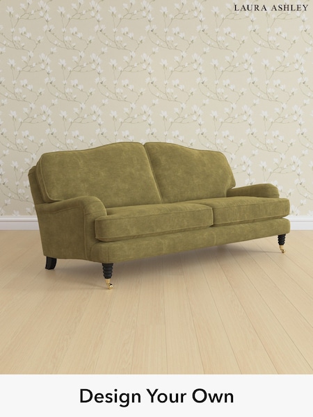 Alwyn Velvet/Olive Green Lynden By Laura Ashley (W46881) | £1,375