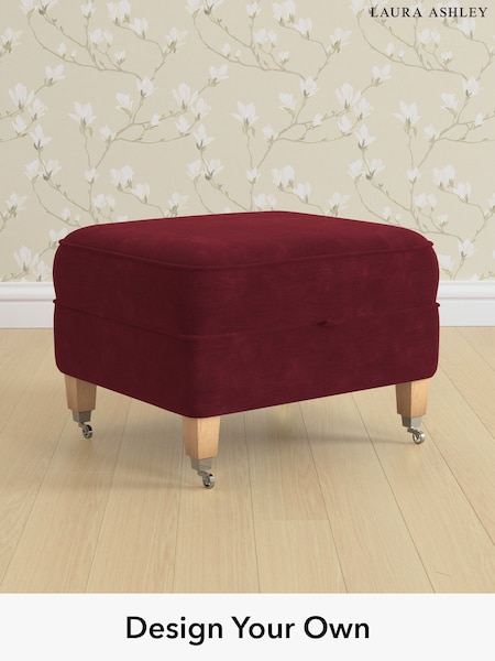Alwyn Velvet/Burgundy Red Marford By Laura Ashley (W46882) | £500