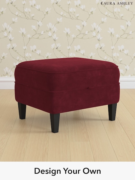 Alwyn Velvet/Burgundy Red Marford By Laura Ashley (W46882) | £500