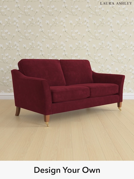 Alwyn Velvet/Burgundy Red Marford By Laura Ashley (W46882) | £1,175