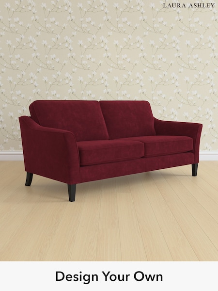 Alwyn Velvet/Burgundy Red Marford By Laura Ashley (W46882) | £1,275