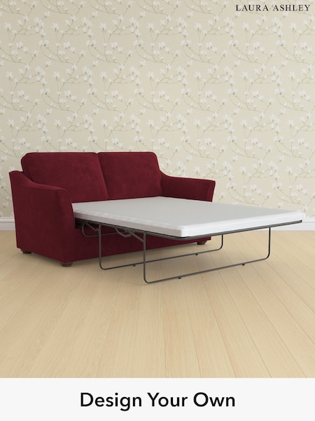 Alwyn Velvet/Burgundy Red Marford By Laura Ashley (W46882) | £1,825