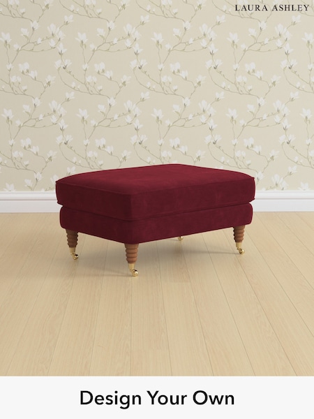 Alwyn Velvet/Burgundy Red Lynden Scatter Back By Laura Ashley (W46883) | £525