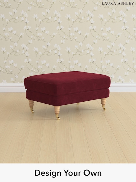 Alwyn Velvet/Burgundy Red Lynden Scatter Back By Laura Ashley (W46883) | £525