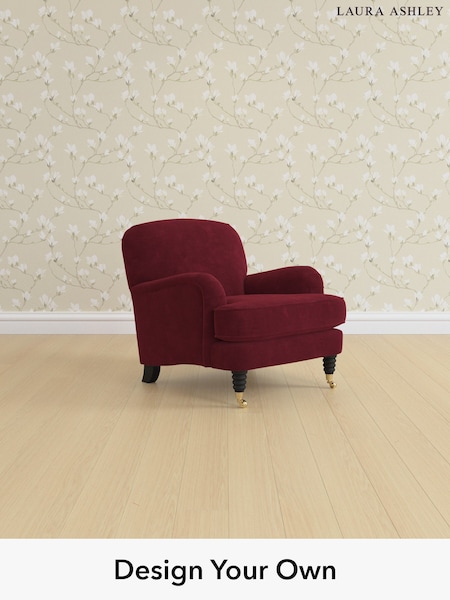 Alwyn Velvet/Burgundy Red Lynden Scatter Back By Laura Ashley (W46883) | £850