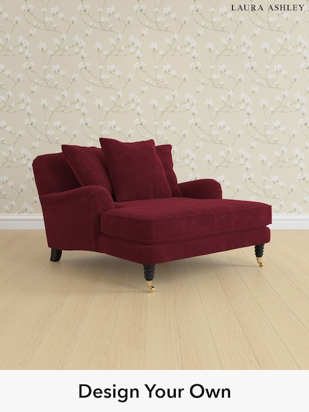 Alwyn Velvet/Burgundy Red Lynden Scatter Back By Laura Ashley (W46883) | £1,175