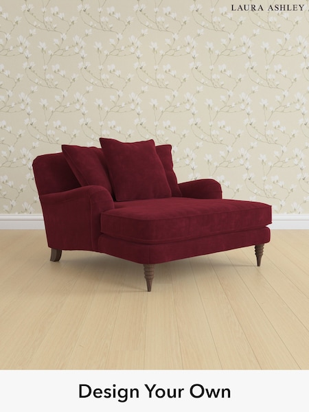Alwyn Velvet/Burgundy Red Lynden Scatter Back By Laura Ashley (W46883) | £1,175