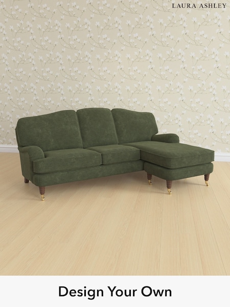 Alwyn Velvet/Ivy Green Lynden By Laura Ashley (W46887) | £2,300