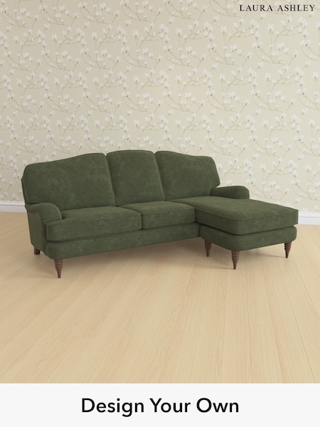 Alwyn Velvet/Ivy Green Lynden By Laura Ashley (W46887) | £2,300
