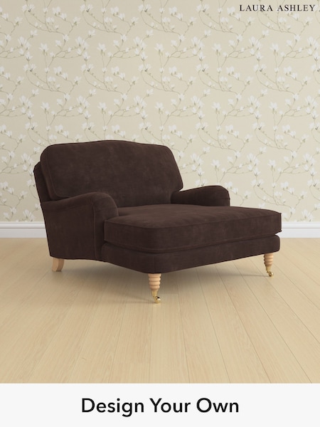 Alwyn Velvet/Chocolate Brown Lynden By Laura Ashley (W46888) | £1,125