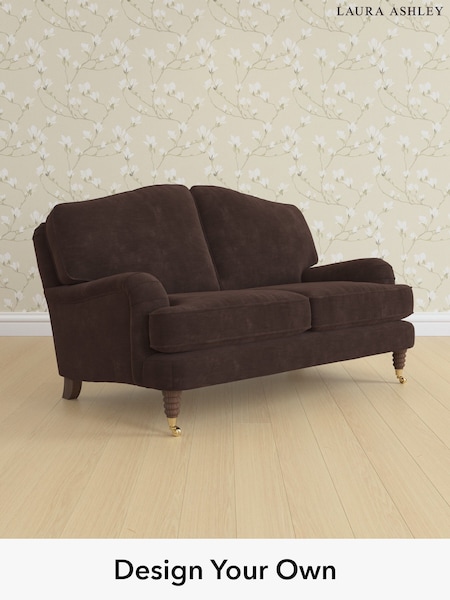 Alwyn Velvet/Chocolate Brown Lynden By Laura Ashley (W46888) | £1,175